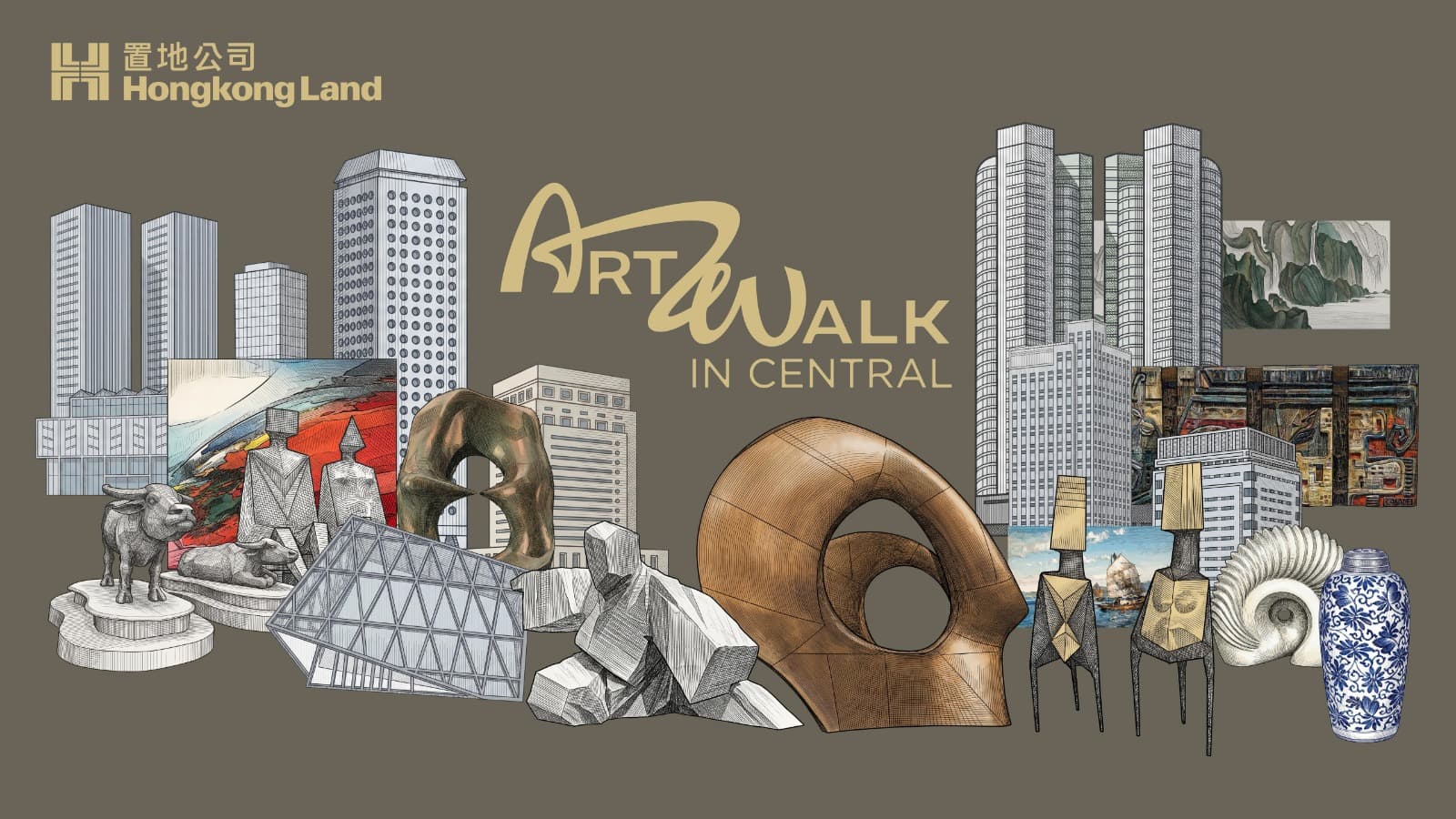 置地公司呈獻：「藝遊中環」香港藝術月期間限定 於鬧市享受沉浸式藝術旅程