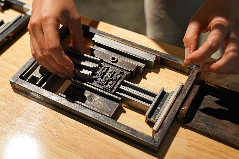 谷騰堡的學徒．活字排印工作坊101