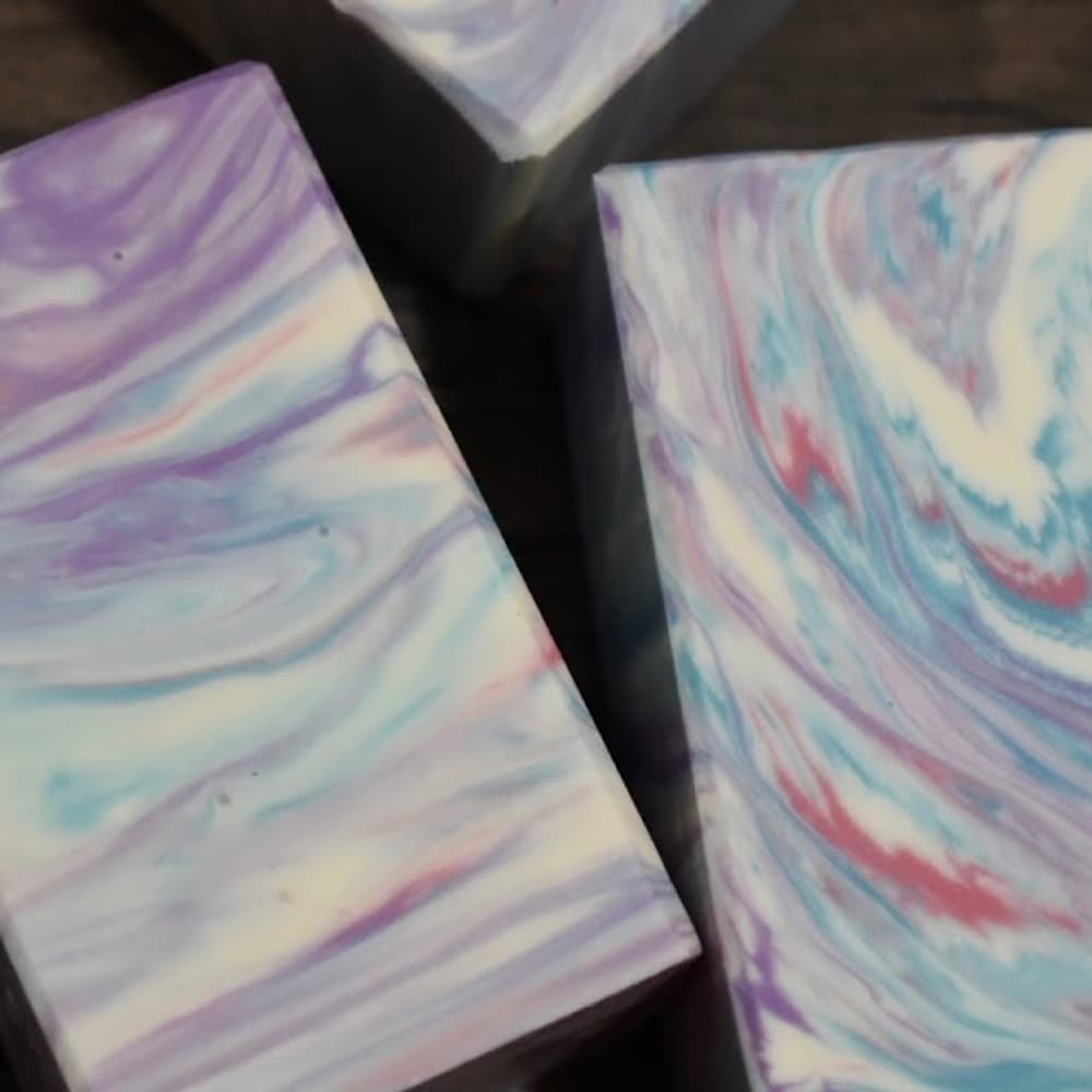 天然冷製夢幻渲染手工皂工作坊 Natural Cold Process In-the-pot Swirl Soap Workshop 2