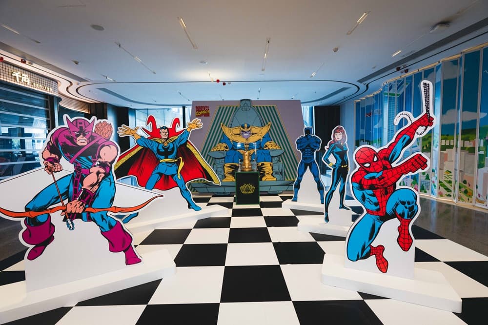 KYUBI MARVEL 超級英雄街頭籃球賽及期間限定店 @ AIRSIDE 3
