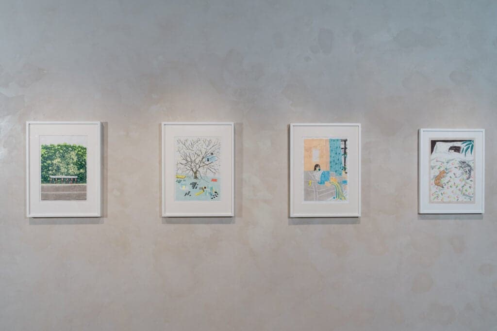 何幸兒個人展覽《風的翻頁》|Soft Noise @ Wyndham Social 2